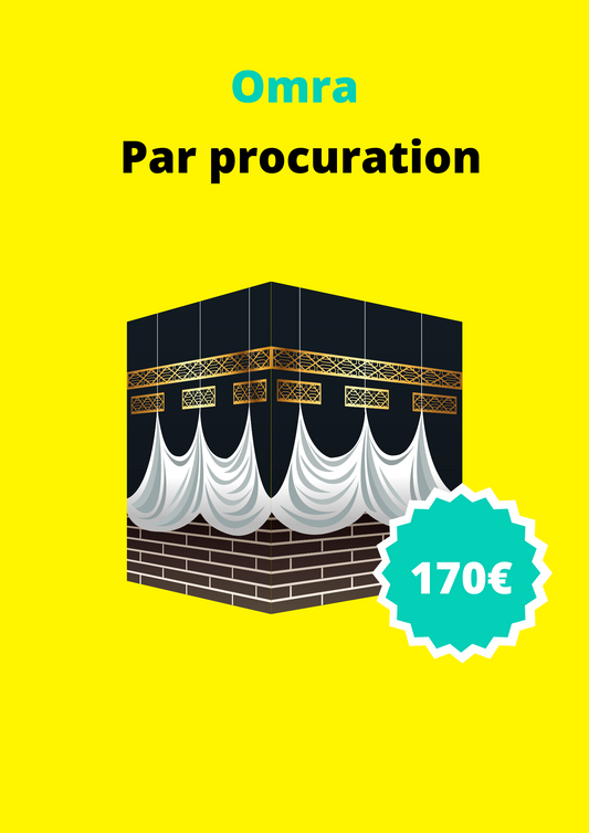 Omra par procuration (Hors Ramadan)